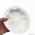 JOHO Mousse Cake Mold 8 Petals Shaped For Halloween Christmas Desserts DIY Kitchen Baking Tools Silicone Non Stick 1-Cavity Set of 1 - B076H7BPF6